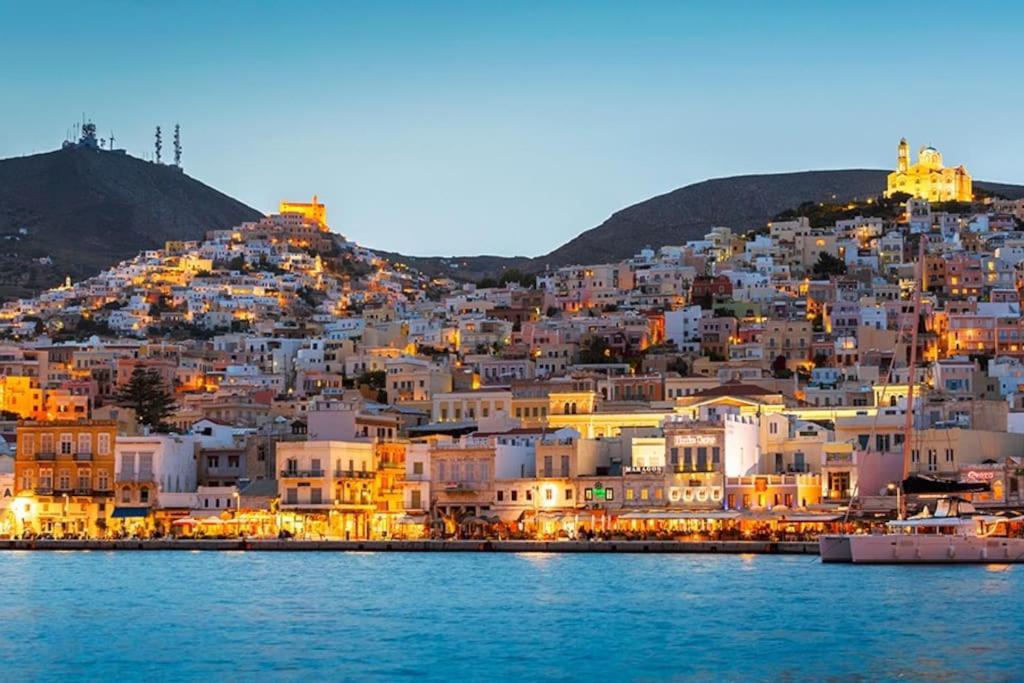 Ano Syros Marvellous Oven Apartment Ngoại thất bức ảnh